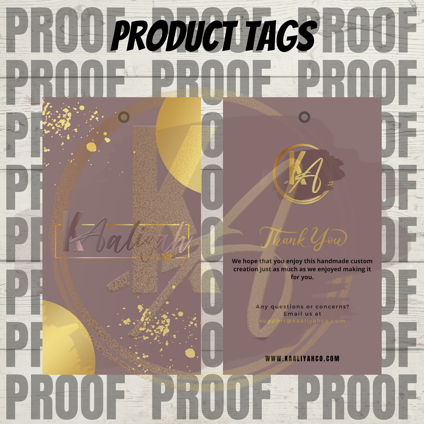 Product Tags Design