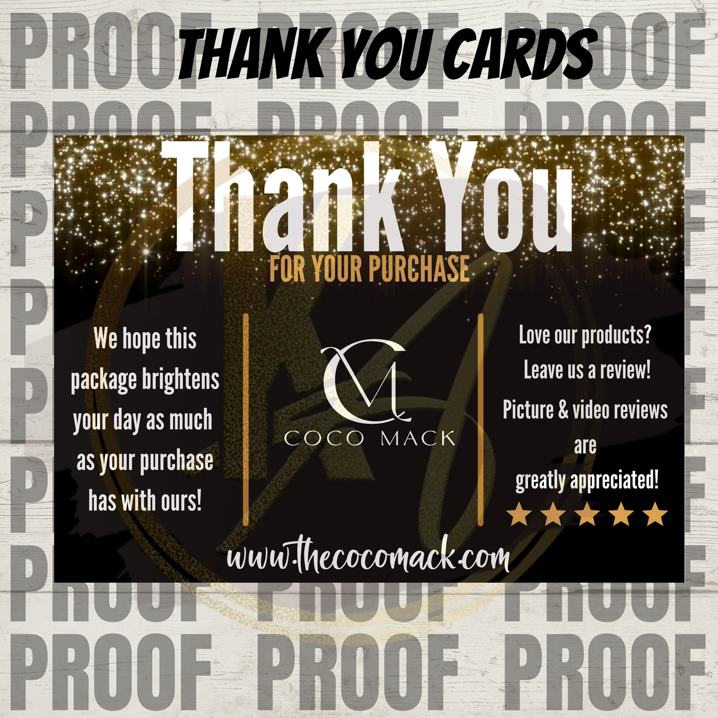 Thank You Card Design