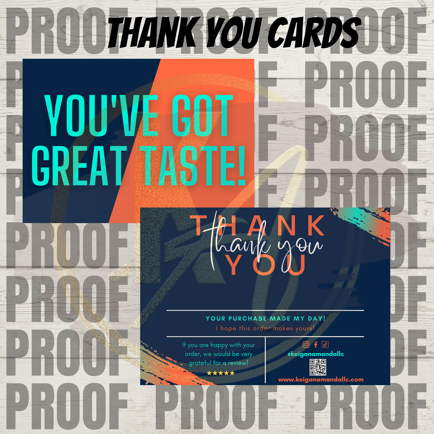 Thank You Card Design